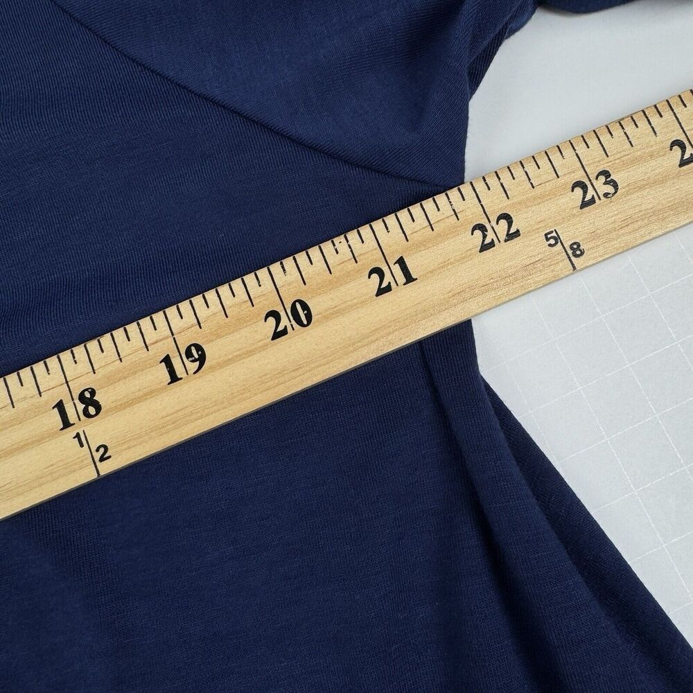 NEW LuLaRoe Perfect T Women's Top Navy Blue Solid Short Sleeve Tee Shirt NWT 2XL - Picture 13 of 16